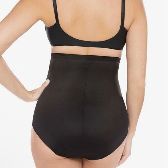 Miraclesuit Black Shape w/An Edge High Waist Brief Shapewear Medium. EUC - Picture 4 of 8